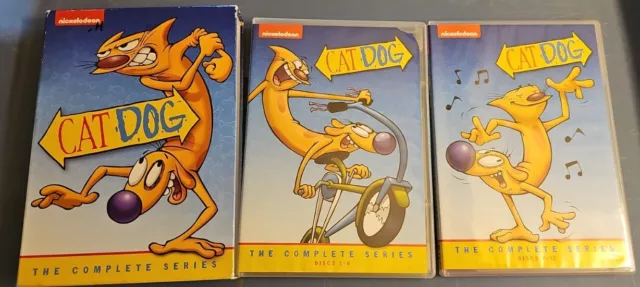 Nickelodeon's CatDog: The Complete Series DVD (2014) 12-Disc Set FREE SHIPPING!