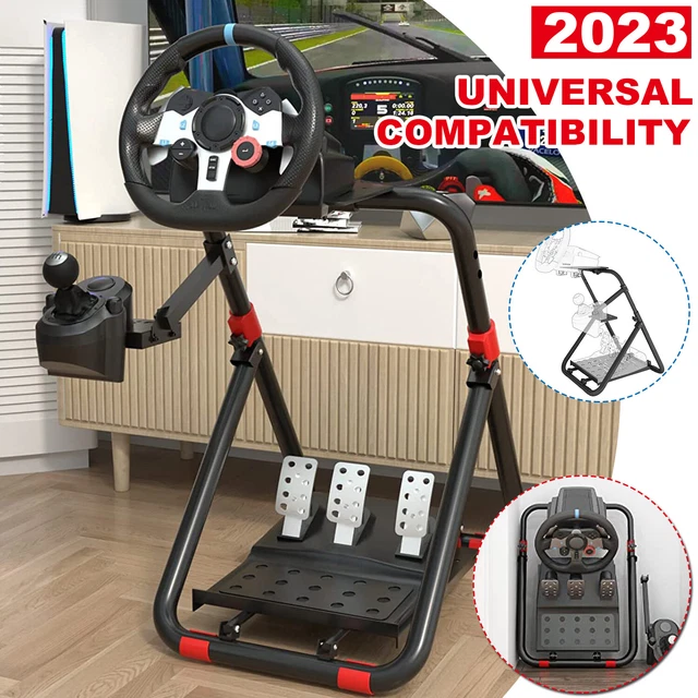 FOLDABLE RACING STEERING Wheel Stand Holder For Logitech G920 G29 G923