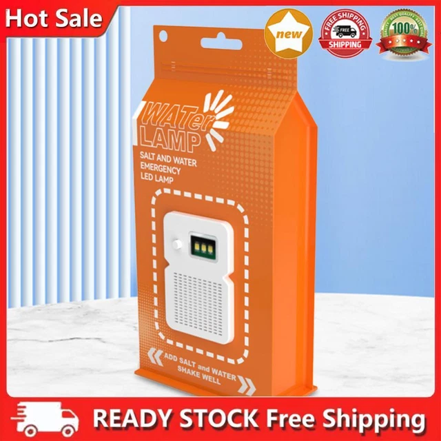 10pcs LED Energy Saving Lamp Waterproof Portable for Car Outdoor Beach (Orange)