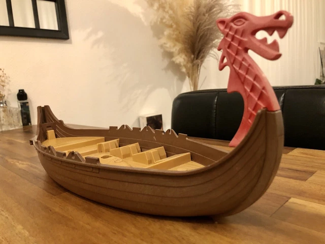 Vela Custom PLAYMOBIL Per Drakkar Vichingo - Sails Viking, Bougie Viking, Nuova