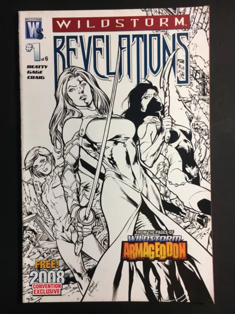 Wildstorm Revelations 1 Variant Ivan Reis Convention Rare Vf/Nm+ Armageddon
