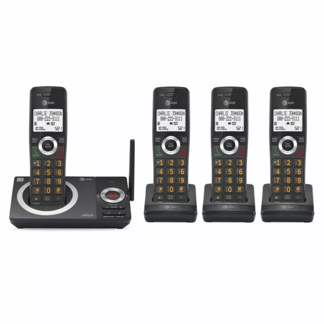 AT&T CL82419 Cordless Phone - Black