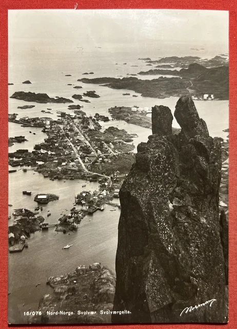 Cartolina - Nord-Norge - Svolvaer - Svolvaergeita - 1954
