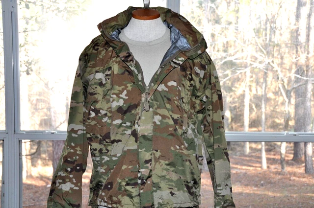 GEN III L6  OCP  EXTREME COLD WET WEATHER JACKET ECWCS SiZE: MEDIUM LONG USED