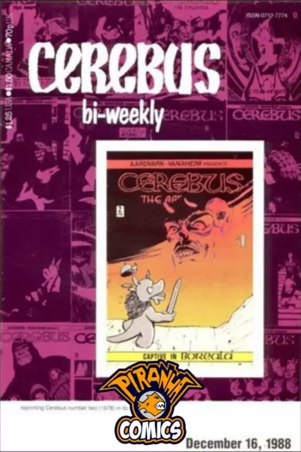 Cerebus Bi-Weekly #2 (1988) Vf Aardvark-Vanaheim