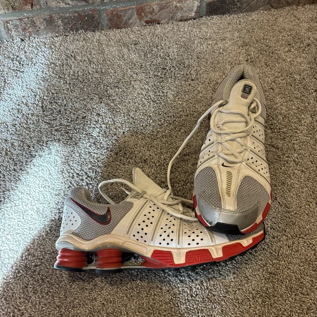 NIKE SHOX COG Cognescenti Silver Black Red Size 14 Sneakers  display picture 1