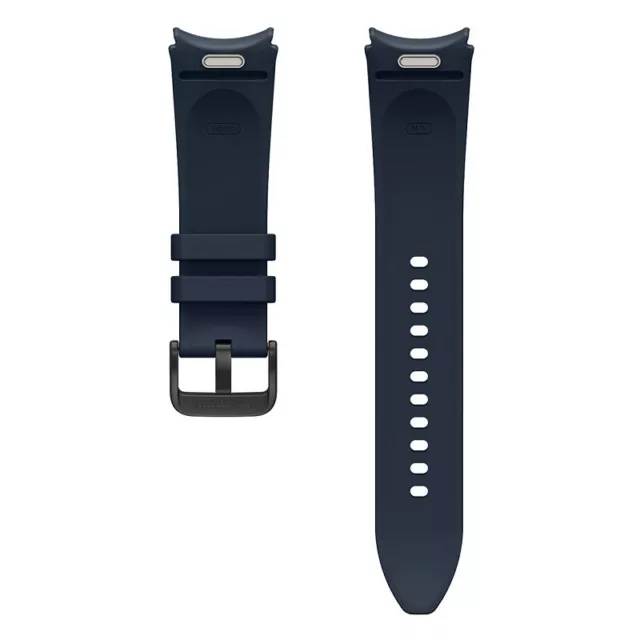 ET-SHR96 Hybrid Eco-Leather Band (20 mm, M/L) Smartwatch-Armband Indigo