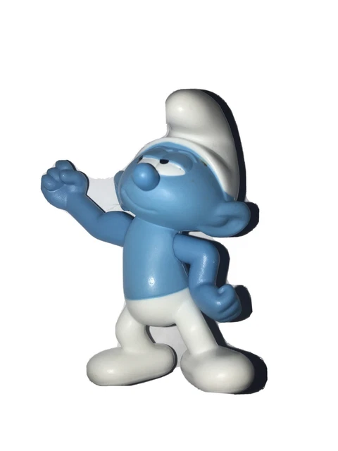 Figurine Schtroumpf McDonald's 2018 - Mollasson, édition Limitée Mac Do, Occasion