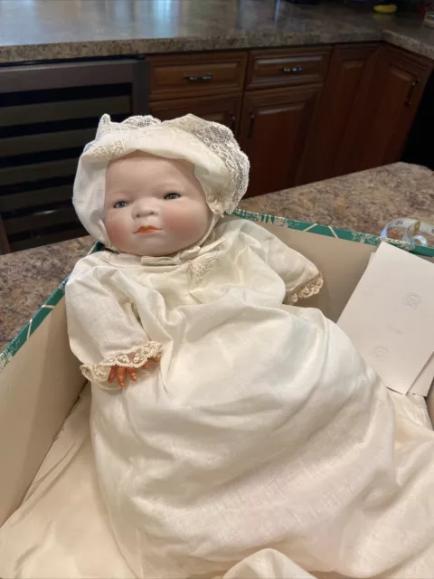 Antique 1923 GRACE PUTNAM BYE-LO BABY DOLL Bisque Head,  Cloth Body Germany 14”