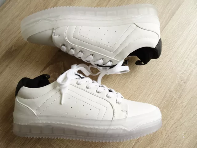 Zara transparent sneakers discount