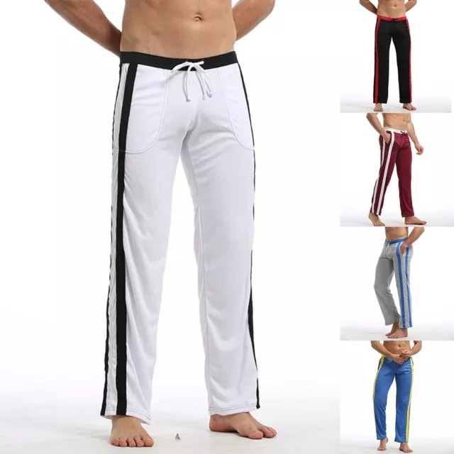 Modern Men's Slim Fit Lounge Pants Sleep Gym Jogger Sweatpants Bottoms