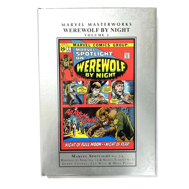 Marvel Masterworks Werewolf By Night Vol 1 Hardcover New Sealed SAFE SHIPPING