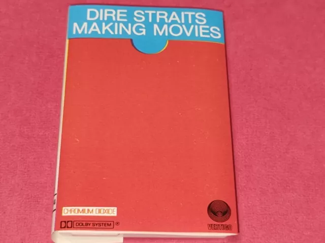 Dire Straits - Making Movies Audio Cassette Tape In VGC