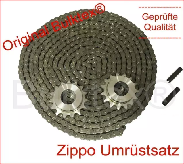 Bulktex® Ritzel Kette Bodenkette passend. für Zippo 1250 Hebebühne Antriebskette