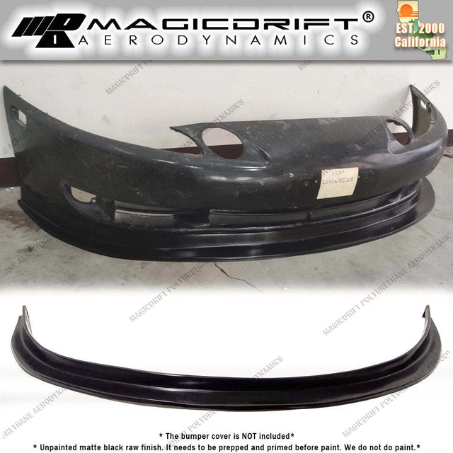 For 92-96 LEXUS SC SC400 SC300 MDA STYLE FRONT BUMPER LIP SPLITTER SPOILER