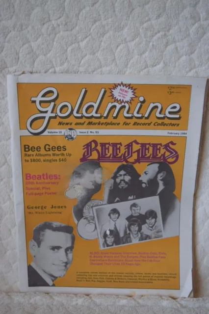 Goldmine News and Marketplace for Record Collectors Feb. 1984