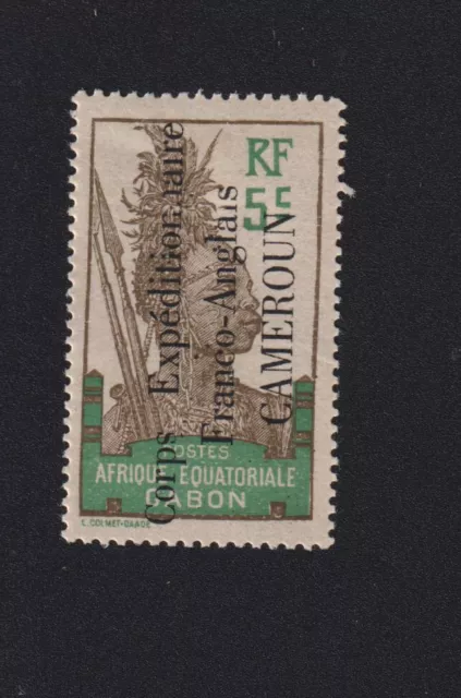 Timbre du Cameroun colonie Française, N° 41a, 5 c gomme avec charnière 171101 ❤️