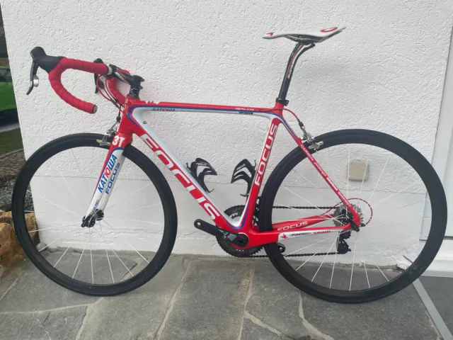 Focus Izalco Team Katusha Rennrad SRAM Red 6,38 kg Gr. 54 NP 5.999,00 28" 2