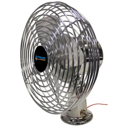 Automann 562.MF612HD Dash Fan, Metal, 6 In. Diameter, 12 V Hd