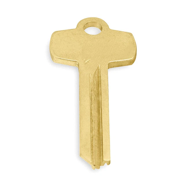 Llavero en blanco MASTER LOCK KCDKBWWG, latón, mejor llave D, 6 pines