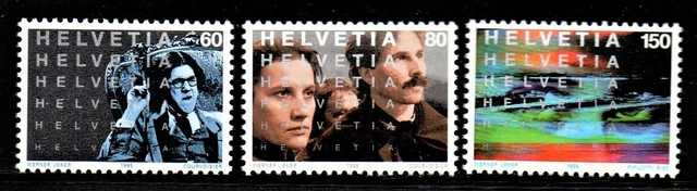 Schweiz Satz MiNr. 1560-1562 von 1995 100 Jahre Kino Postfrisch N 0770