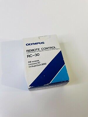 CONTROL REMOTO OLYMPUS RC-30 - Perfecto Como Nuevo - Embalaje Original