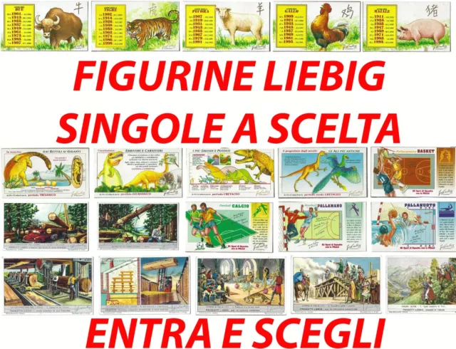 Liebig Figurine Singole A Scelta - Ed Italiana - Entra E Scegli