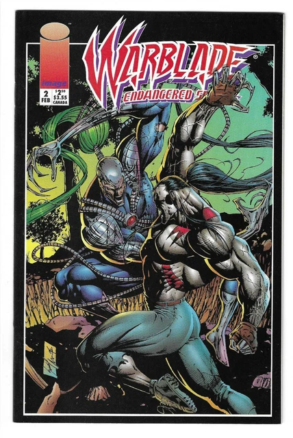 WARBLADE: ENDANGERED SPECIES #2 -- HI-GRADE! Image! Feb 1995! NM-     ***B3G1***