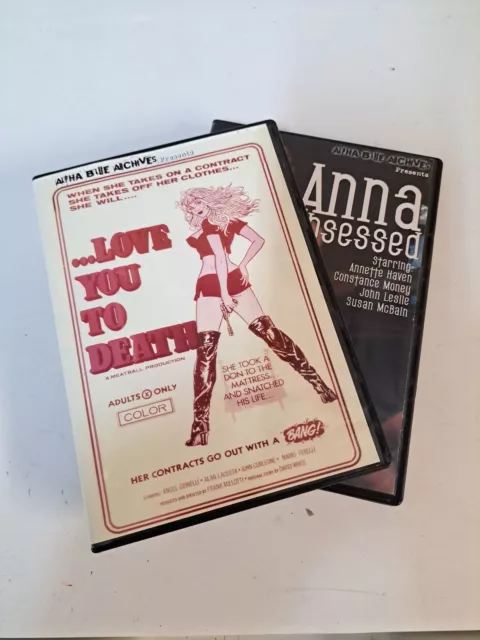 Love You To Death And Anna Obsessed Lot Of 2 Alpha Blue Dvds Exploitation Sleaze 20 00 Picclick
