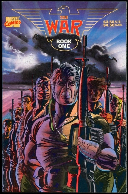 The War #1 of 4 Marvel Comics TPB 1989 VFNM
