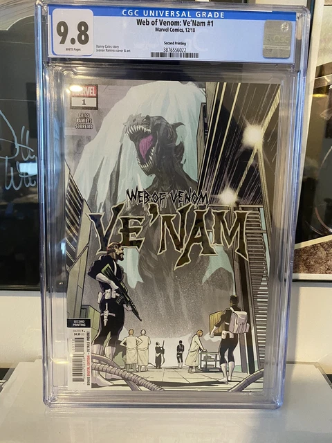 Web of Venom: Ve'Nam #1 2nd Print Variant CGC 9.8 First Rex Strickland Marvel