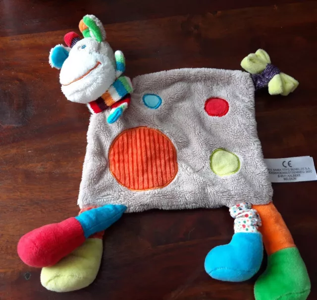 DPD/Doudou Plat Girafe Zoé NICOTOY SIMBA Vache Patchwork Ronds  TTBE