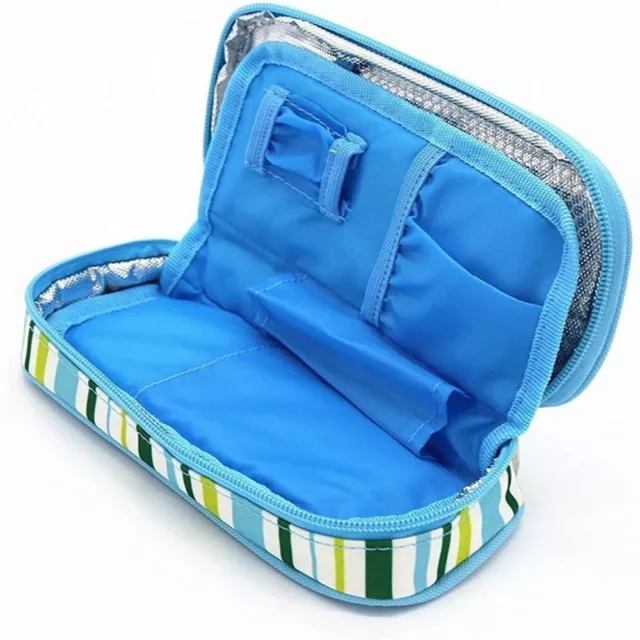 with Gel Medicla Cooler Insulin Cooling Bag Pill Protector Travel Case