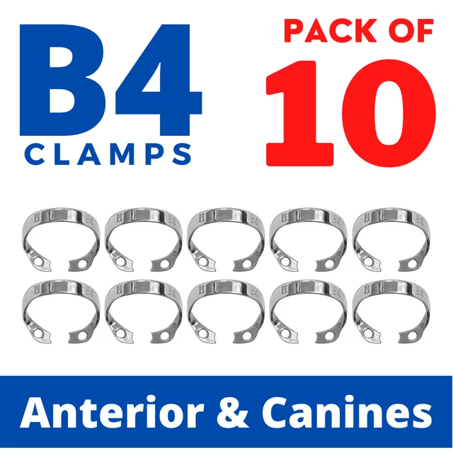 DENTAL RUBBER DAM Clamps B4 Brinker Anterior Endodontic Surgical £6.78
