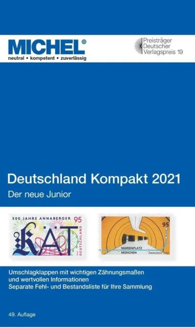 MICHEL Katalog Junior 2020 Deutschland kompakt (grün) neuwertiger Zustand