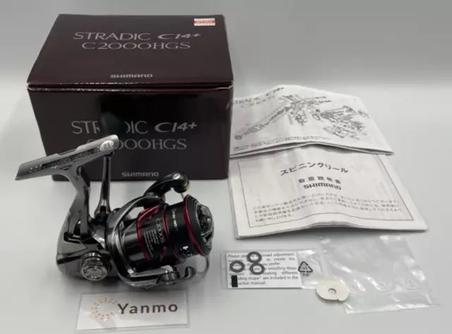 Shimano 16 Stradic CI4+ C2000HGS Rapporto di trasmissione del mulinello da...