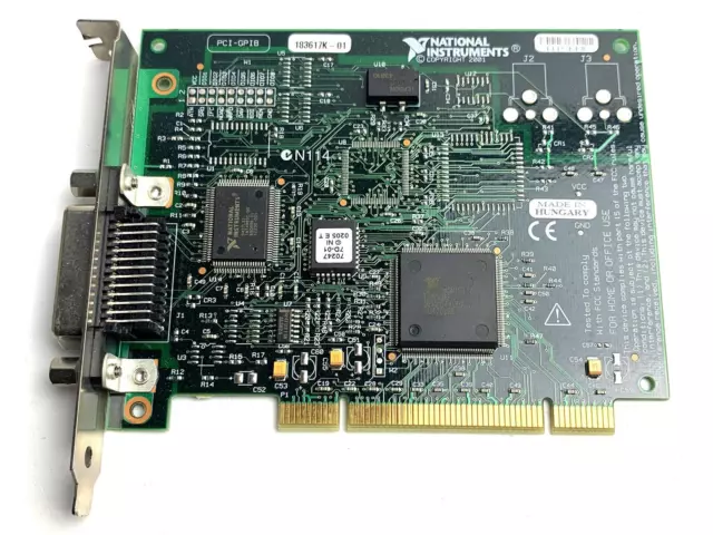 National Instruments PCI-GPIB IEEE 488.2 Controller Karte (183617K-01)