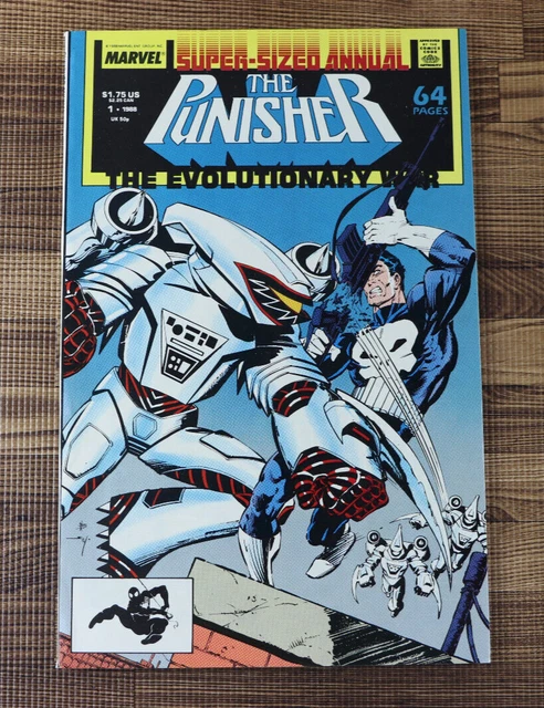 1988 Marvel The Punisher The Evolutionary War #1 Super-Sized Annual VF/VF+
