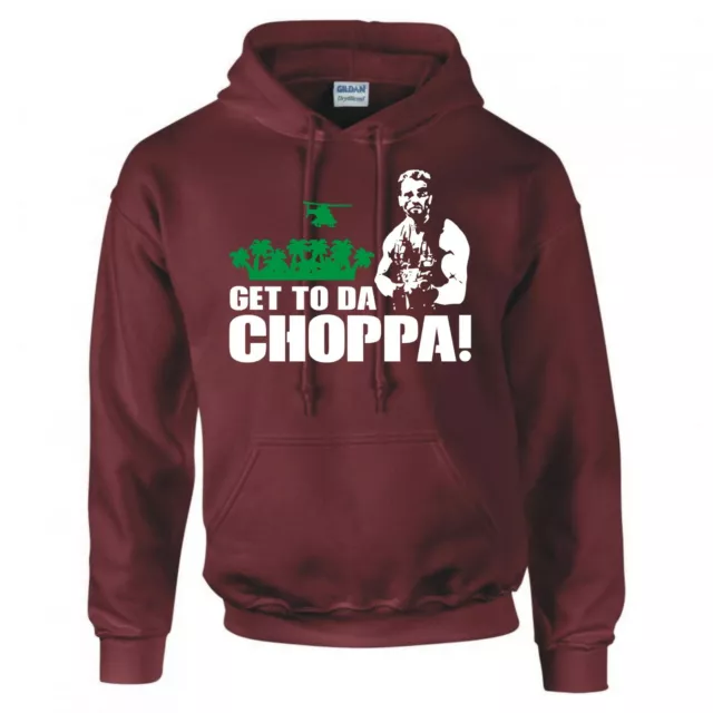 Inspiré Par Prédateur " Get To De Choppa !" Capuche