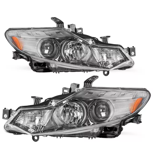 For 2009-2014 Nissan Murano LE S SL SV Halogen Headlights Assembly Headlamps Set