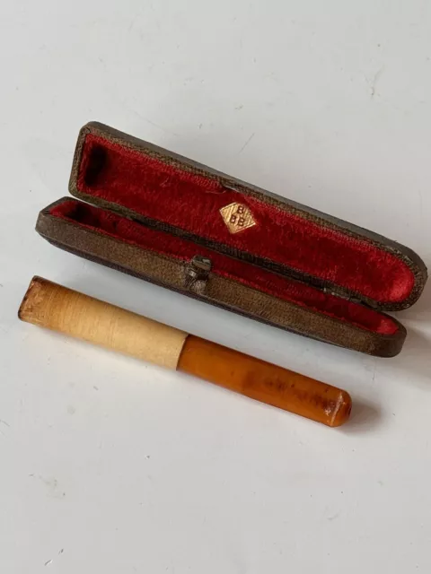 Vintage Blumfeld Cigar Holder In Case BBB
