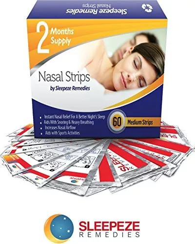 Bandelettes nasales M x60 | Dilatateur bandes nasal grand anti ronflement 3