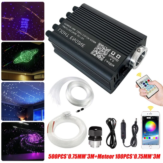 550pcs Home Car Headliner Star Light kit Roof Twinkle Ceiling Lights Fiber Optic