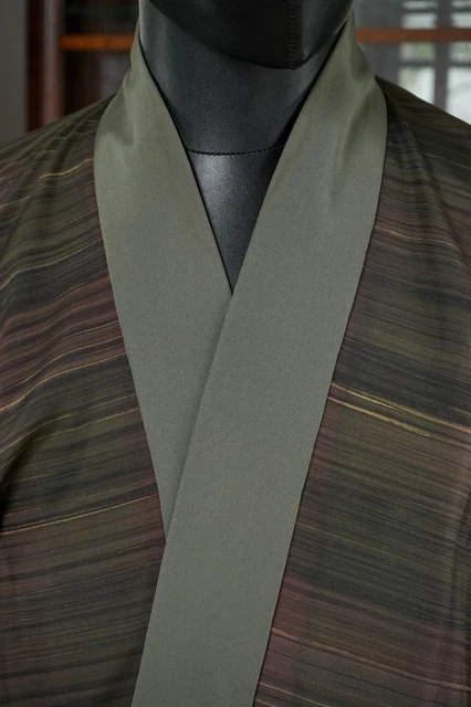 Dear Vanilla Japanese Juban Undergown Men's Kimono Authentic Vintage Japan Mint 3