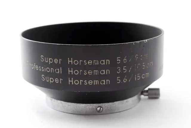 [Exc+5] Horseman Metal lens hood 5.6/90mm 3.5/105mm 5.6/150mm From JAPAN
