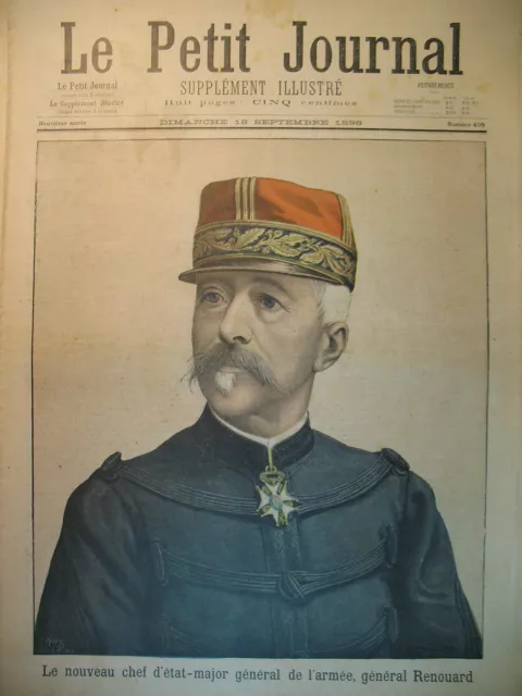 General Renouard Couronnement Reine Wilhelmine De Hollande Le Petit Journal 1898