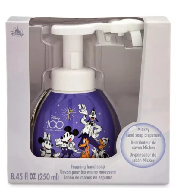 2023 DISNEY 100 Years of Wonder Foaming Hand Soap 8.45 fl oz Mickey