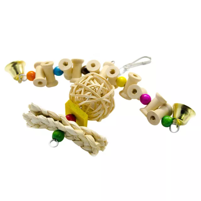 1 Pc Papagei Rattan Budgie Spielzeug Vogel Schaukel Papagei Schaukel