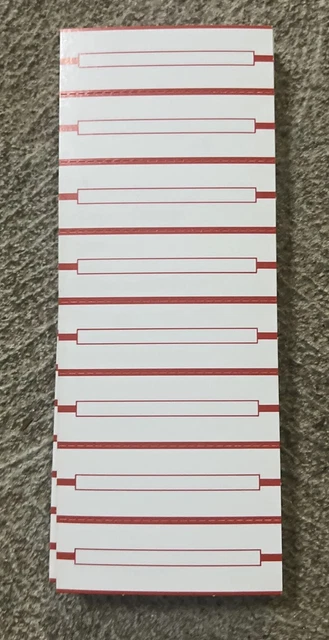 Jukebox 45 RPM Blank Record Labels 50 Sheets of 8 = 400 Labels