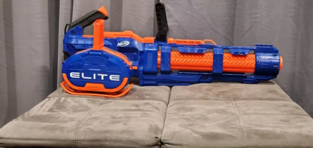 Nerf N-Strike - Elite - Titan CS-50 - E4026 - Hasbro - Real Brinquedos